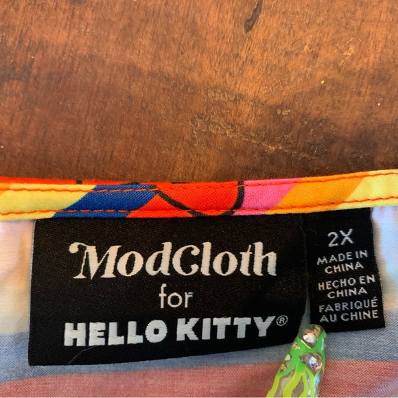 Modcloth Hello Kitty Dress, plus size, 2XL, size 18/20 - Picture 5 of 7